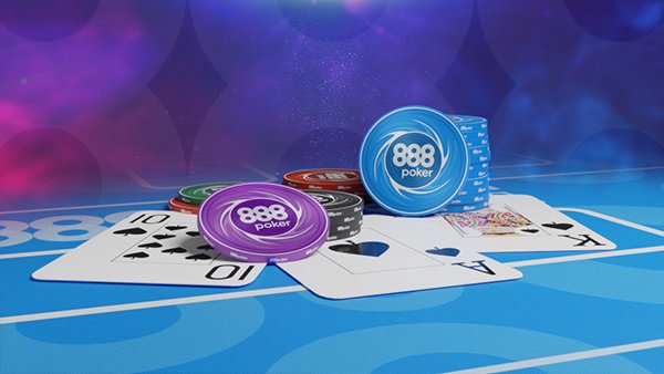 888poker: fichas y cartas